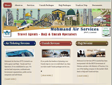 Tablet Screenshot of mohmandairservices.com